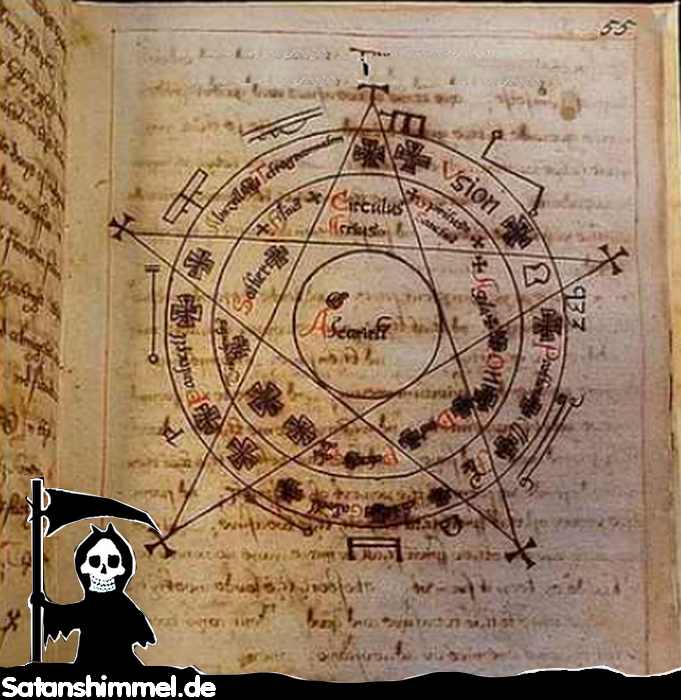 Planetengeister Magie-Buch 16. Jahrhundert