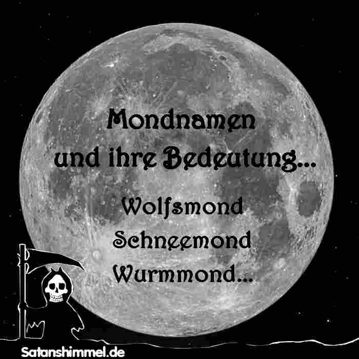 Wolfsmond, Schneemond, Wurmmond