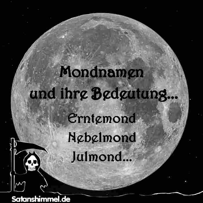 Erntemond, Nebelmond, Julmond.