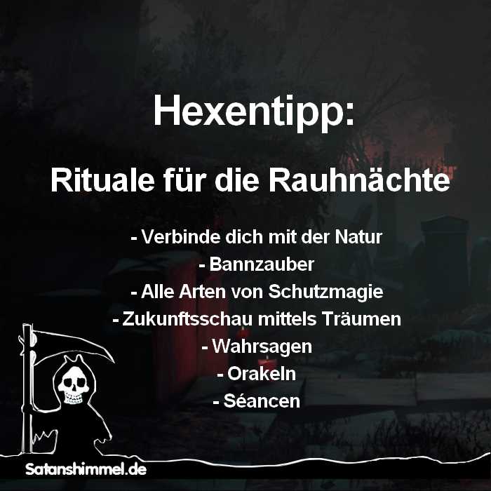 You are currently viewing Rauhnächte Rituale für Hexen