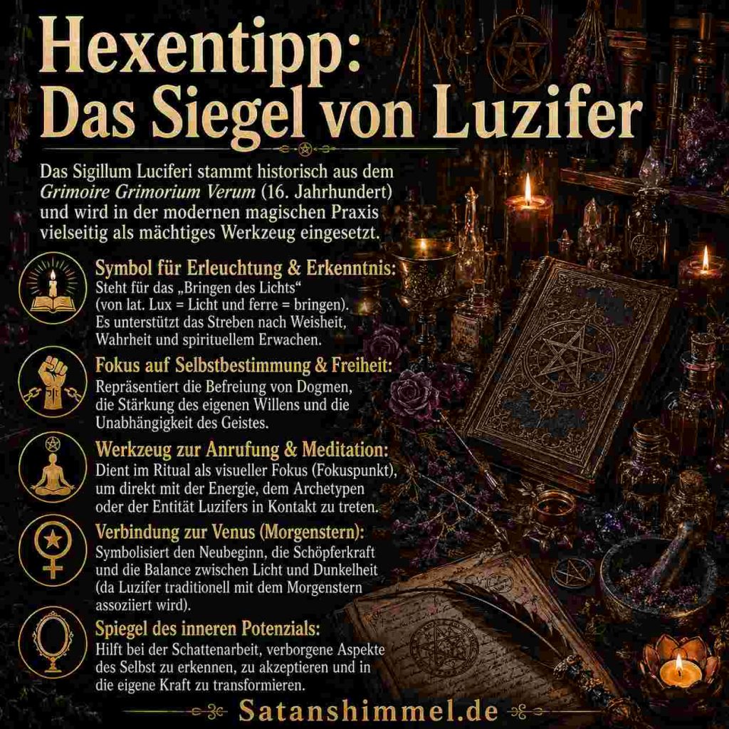 Hexentipp zum Luzifer Siegel