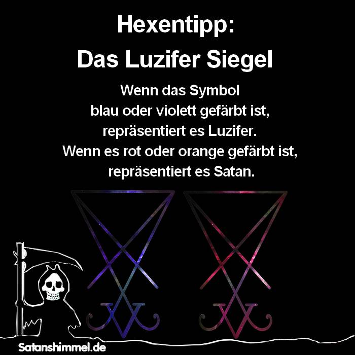 Das Luzifer Siegel als satanisches Symbol steht bei den Satanisten für Freiheit und Unabhängigkeit