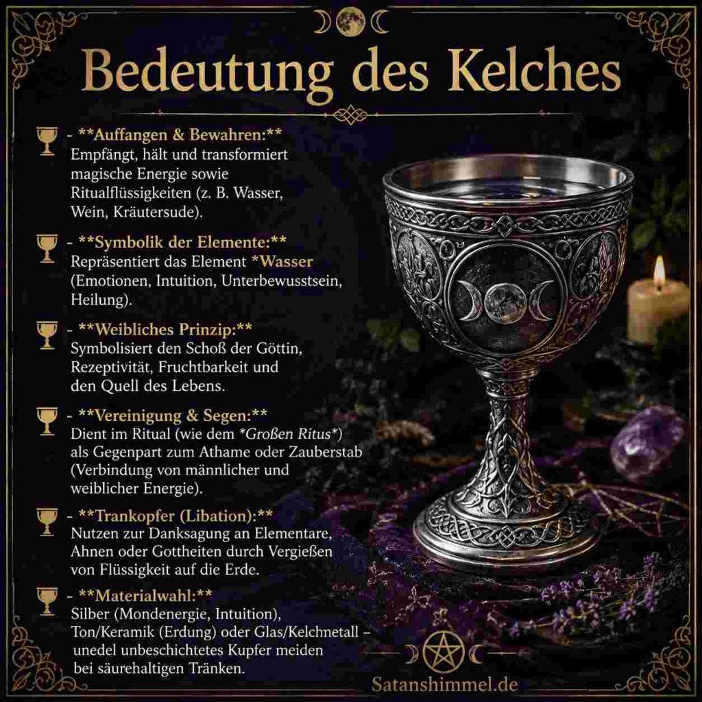 Kelch Bedeutung in der Magie