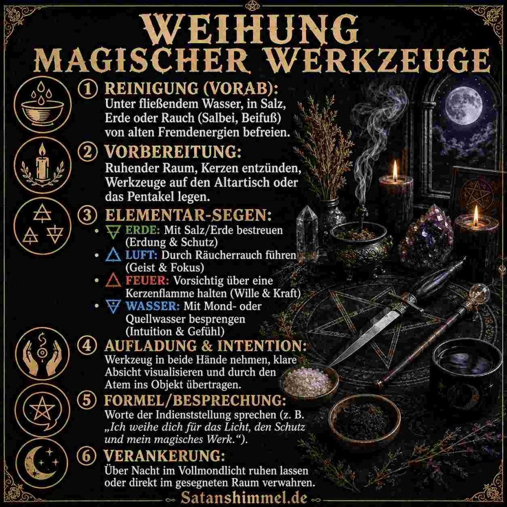Anleitung zur Weihung magischer Werkzeuge