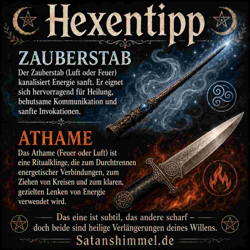Zauberstab Atame Unterschiede