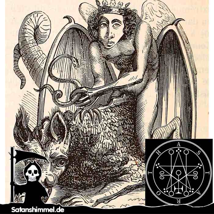 Voodoo Zauber anwenden mit Hilfe der Siegel bestimmter Geister. Unten rechts im Bild siehst du das entsprechende Siegel des Dämons.