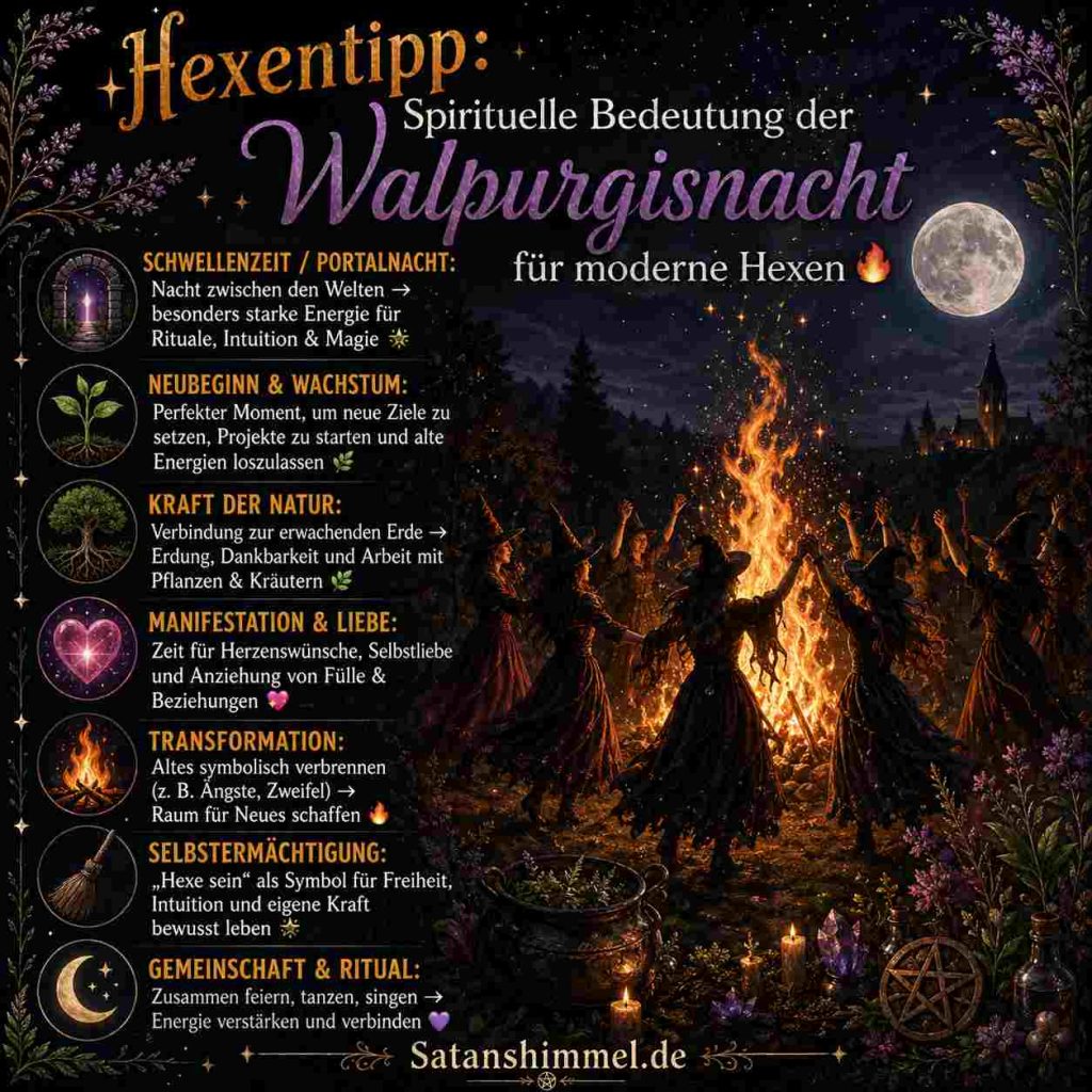 Bedeutung Walpurgisnacht für moderne Hexen