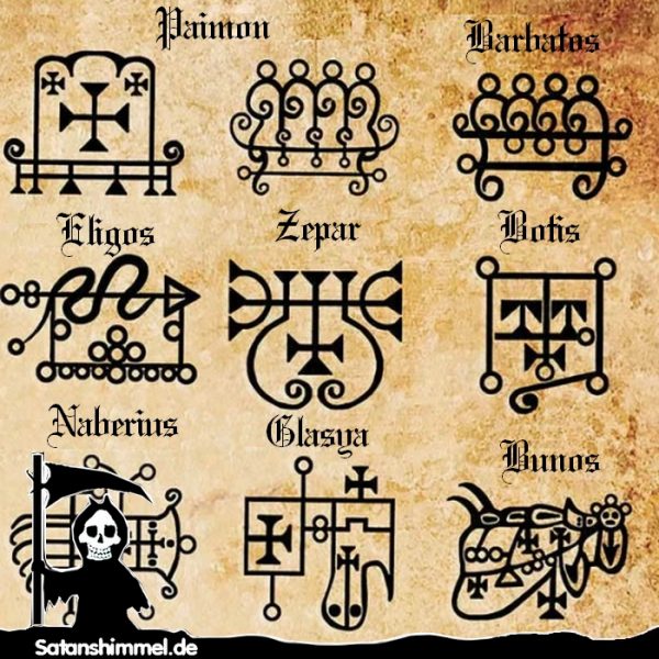 Liste Namen gefallene Engel Satanshimmel