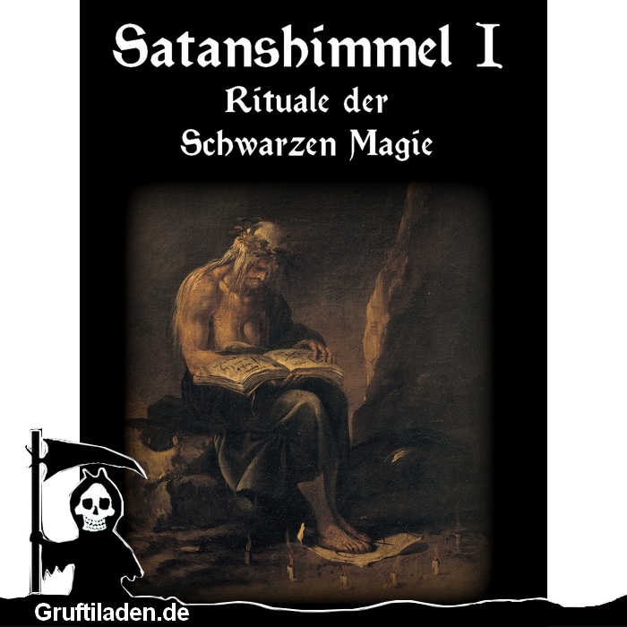Das Magie-Buch „Satanshimmel Teil 1 – Rituale der Schwarzen Magie“.