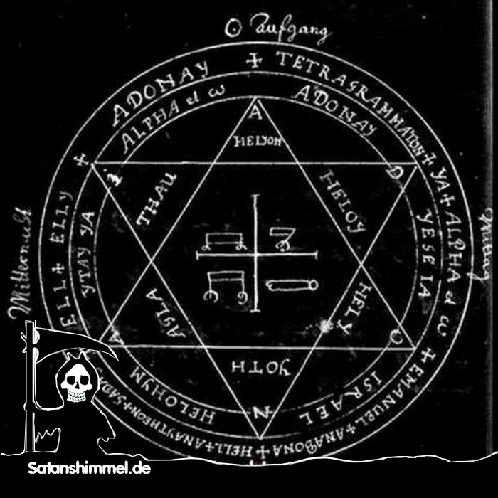 Altes Manuskript aus dem Jahr 1411 über Okkultismus mit allen dazugehörigen Anrufungen und Beschwörungen zum Herbeirufen der Geister. 