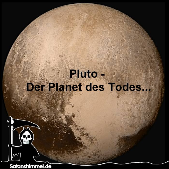 Pluto ist nach dem römischen Gott der Unterwelt benannt und ist einer der intensivsten und unheilvollsten Planeten in der Astrologie. Er ist das Symbol für Tod, Zerstörung und die Unterwelt. Sowohl Pluto als auch der Skorpion streben nach Macht, beide suchen die perfekte Lösung und sind zu keinen Kompromissen bereit.