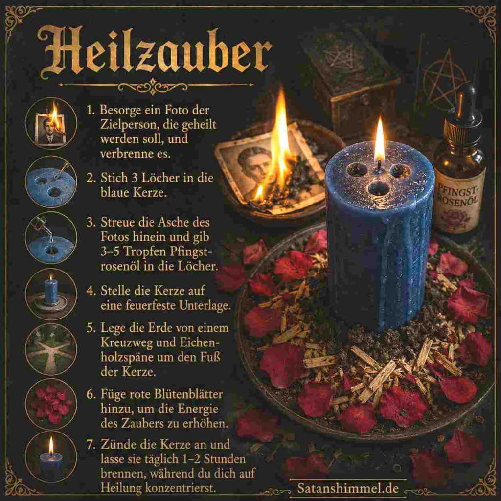 Heilzauber mit Kerze Anleitung