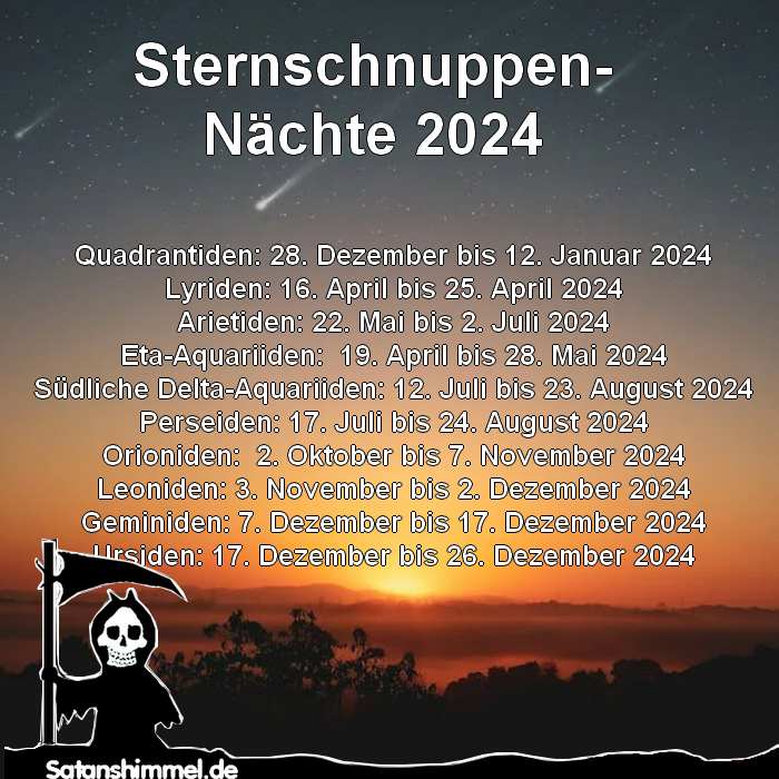 Sternschnuppen-Nächte 2024