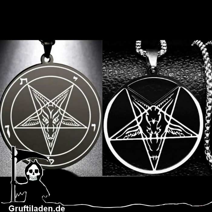Das Siegel von Baphomet ist das offizielle Abzeichen der Church of Satan. Es symbolisierte auch den Satanismus. 