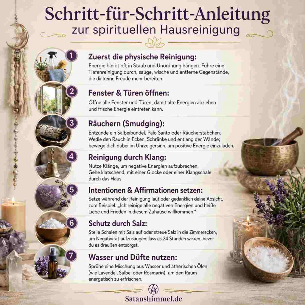 Anleitung spirituelle Hausreinigung