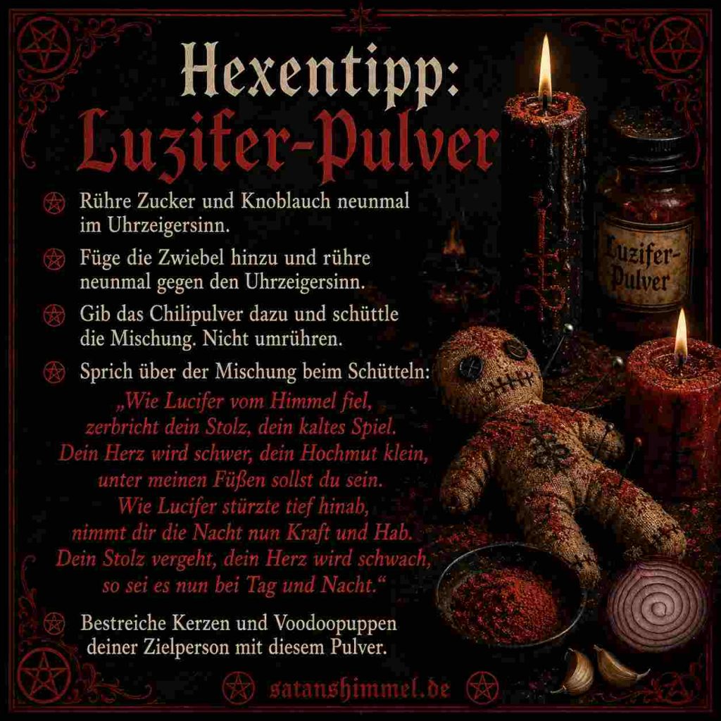 Einfluss-Pulver
