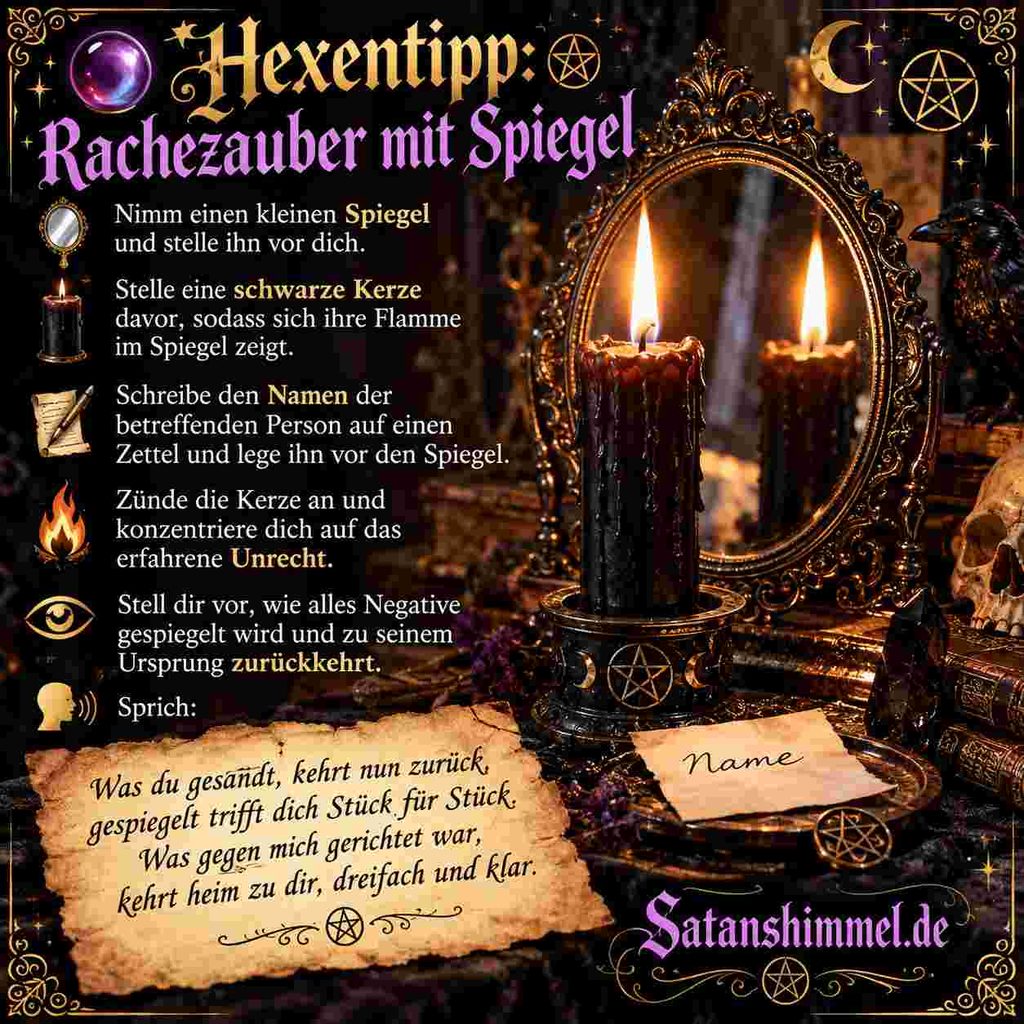 Rachezauber mit Spiegel