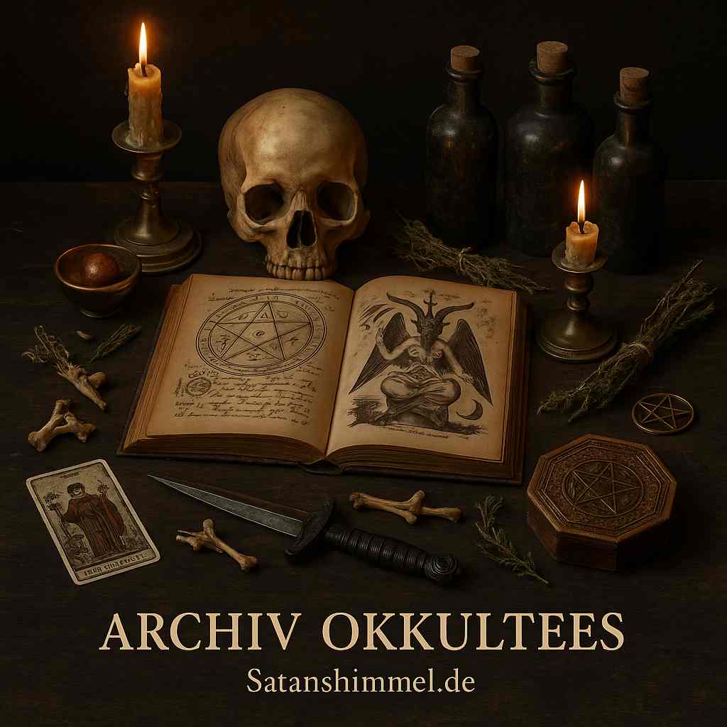 Das Archiv Okkultes bietet eine Sammlung spannender Artikel zu Magie, Dämonologie, alten Ritualen und geheimnisvollen Schriften aus der Welt des Okkultismus.