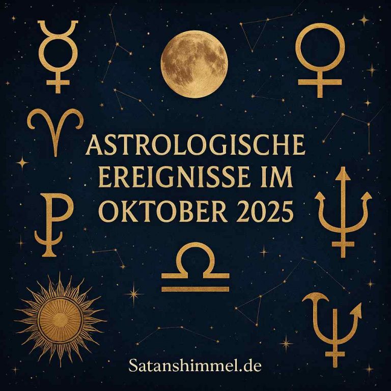 Mehr über den Artikel erfahren Astrologische Ereignisse im Oktober 2025