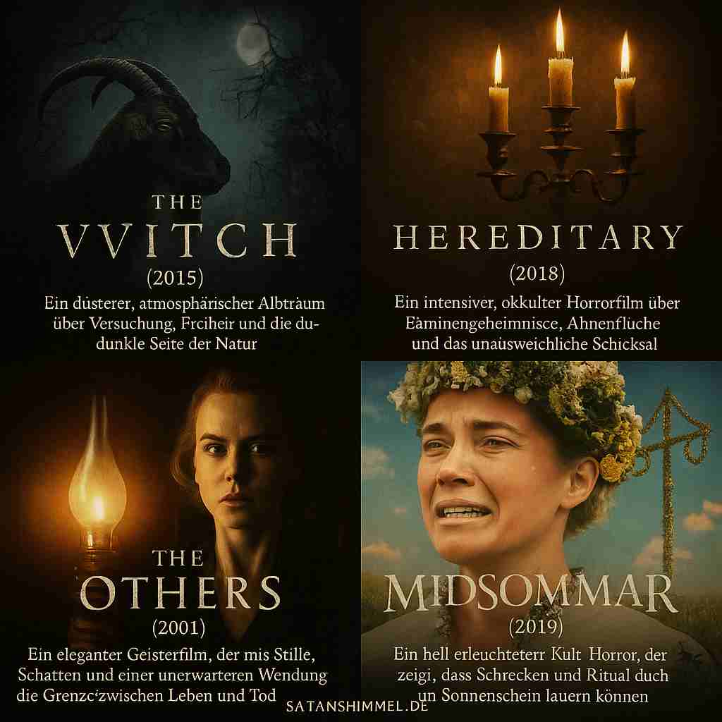 Hexenfilme sind an Halloween perfekt, um in eine Welt aus Zauber, Flüchen und unheilvoller Versuchung einzutauchen.