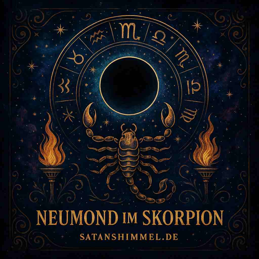 Der Neumond im Skorpion bringt eine Phase intensiver innerer Transformation, in der Verborgenes ans Licht kommt und alte Muster kraftvoll losgelassen werden können.