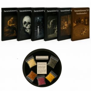 B-Ware 6 Bücher Satanshimmel mit Räucherset
