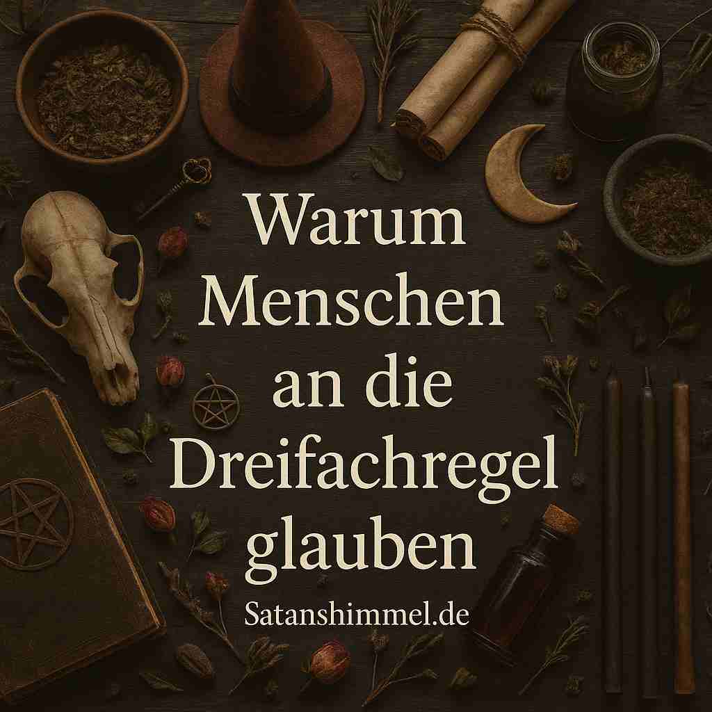 Die Dreifachregel wird oft als spirituelles Prinzip verstanden, das symbolisch ausdrückt, dass Handlungen energetisch verstärkt zu ihrem Ursprung zurückkehren sollen.
