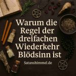 Warum die Regel der dreifachen Wiederkehr im Wicca-Glauben Blödsinn ist Warum die Regel der dreifachen Wiederkehr im Wicca-Glauben Blödsinn ist