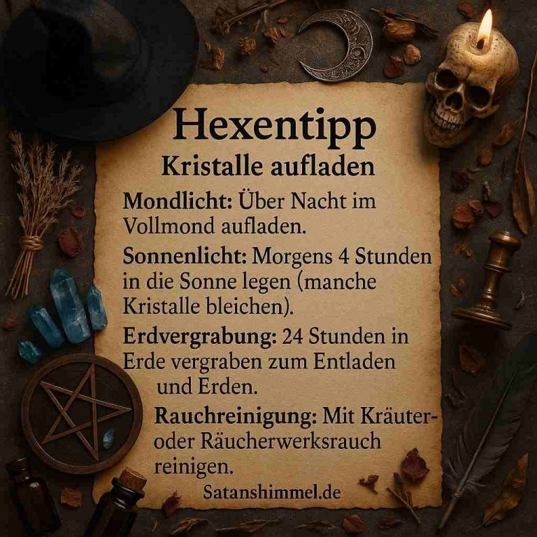 Mehr über den Artikel erfahren 10 Möglichkeiten, um Kristalle aufzuladen