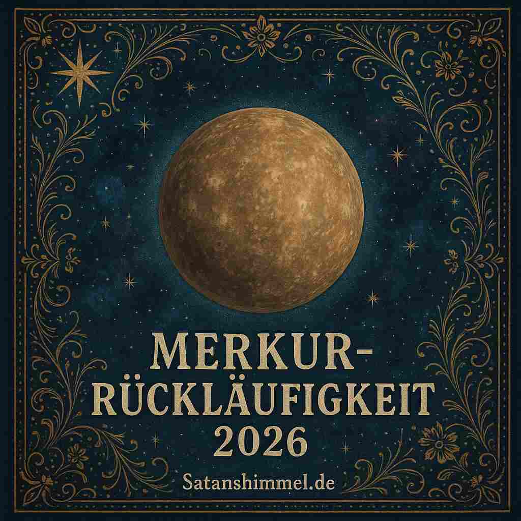 Die Merkur-Rückläufigkeit beschreibt Zeitphasen, in denen der Planet Merkur aus unserer Sicht rückwärts läuft und dadurch typischerweise Kommunikation, Technik und Planung ins Stocken geraten können.