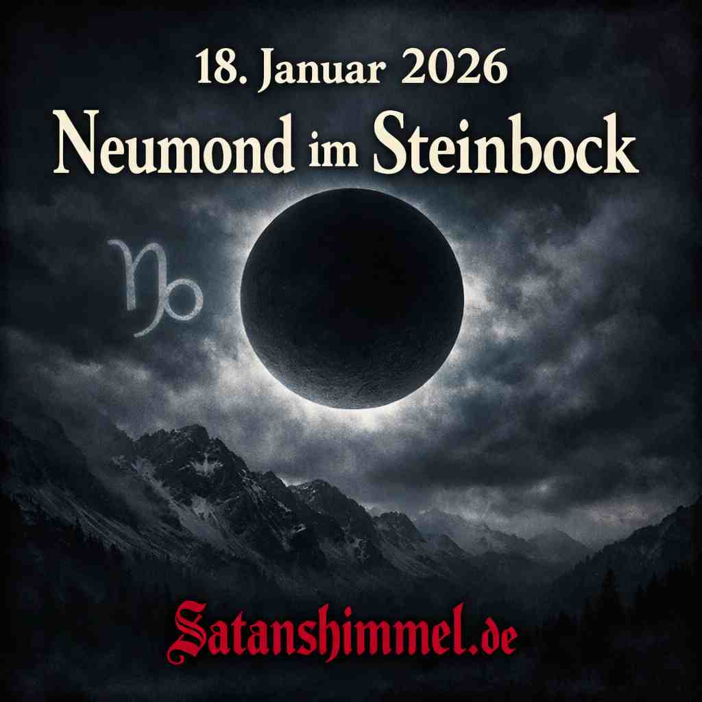 Der Neumond im Steinbock wird in der Hexerei genutzt, um mit stiller Disziplin alte Strukturen zu bannen und durch fokussierte Magie dauerhafte Ziele, Schutz und Macht neu zu verankern.
