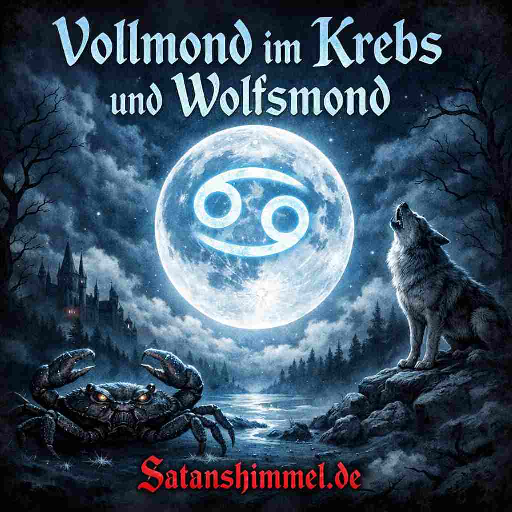 In der Hexerei gilt der Wolfsmond als kraftvolle Zeit der inneren Einkehr, der Stärkung von Intuition und Urinstinkten sowie für Rituale der Selbstfindung und des Schutzes.
