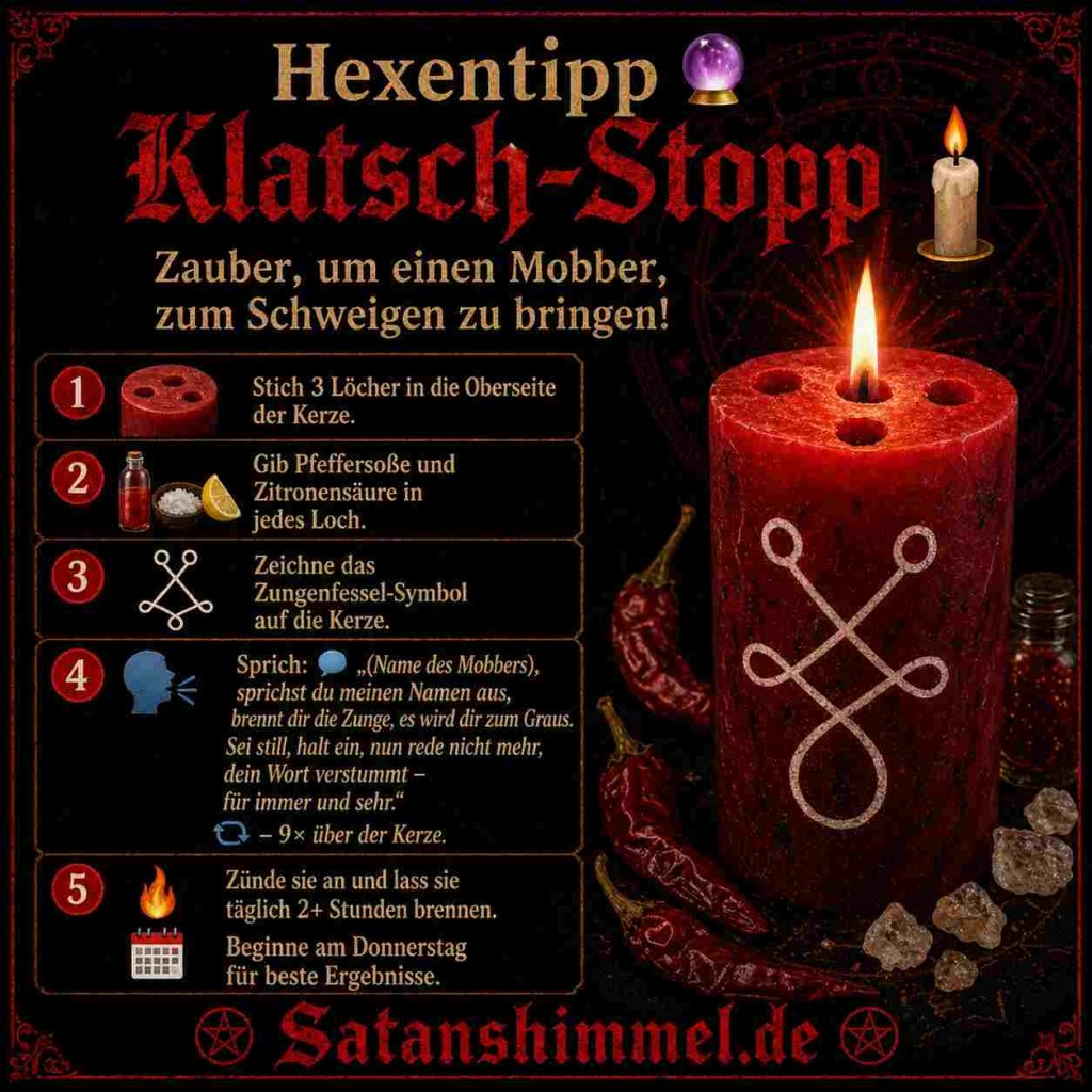 Das „Klatsch-Stopp“-Ritual stärkt dich mental gegen Mobbing und Klatsch, lässt negative Einflüsse los und bringt dir innere Ruhe sowie Selbstschutz.