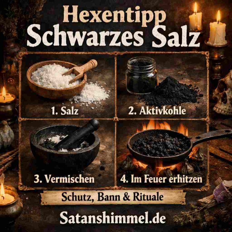 Mehr über den Artikel erfahren Schwarzes Salz in der Hexerei – Bedeutung und Herstellung