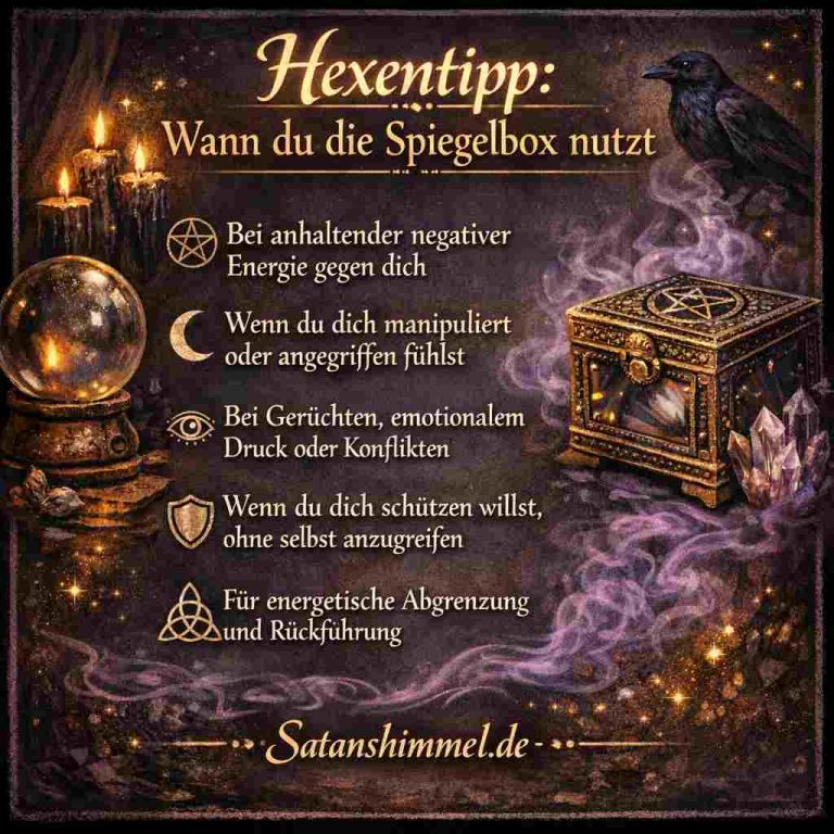 Mehr über den Artikel erfahren Spiegelbox – Schutzzauber