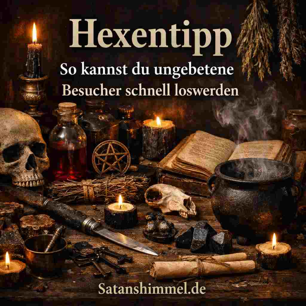 Du betrachtest gerade 2 Hexenrituale, um Besuch loszuwerden