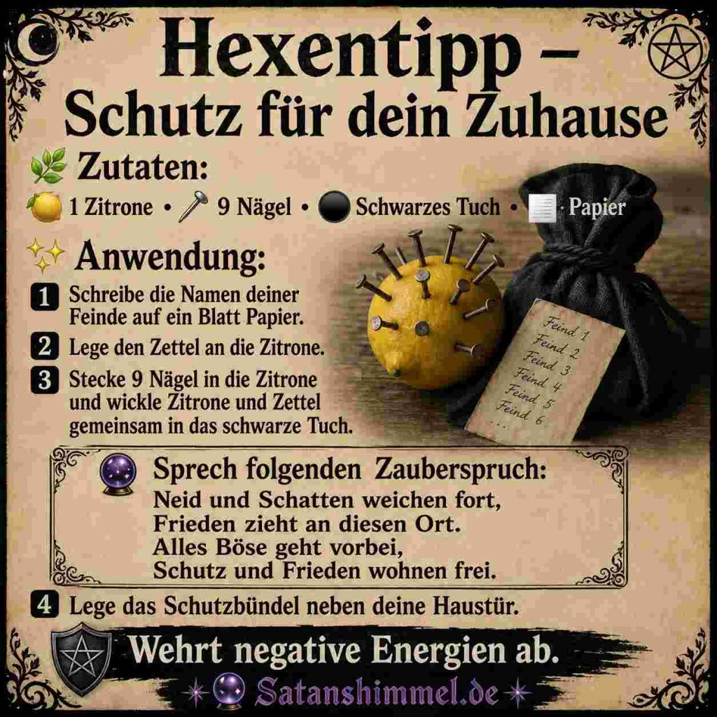 Schutzzauber für zu Hause
