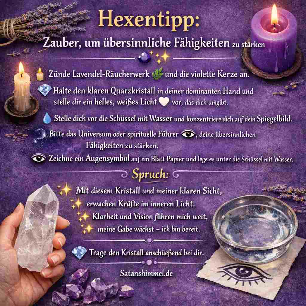 Hellsehen ist die Fähigkeit, intuitiv Informationen, Bilder oder Eindrücke wahrzunehmen, die über die normalen fünf Sinne hinausgehen