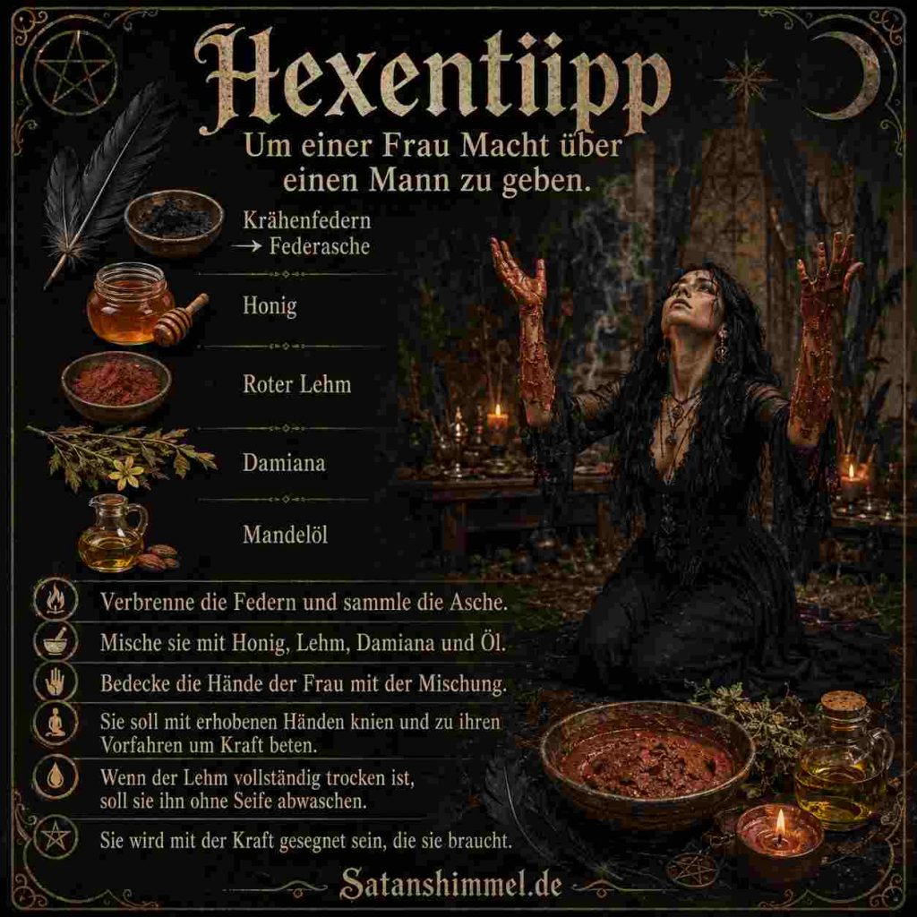Anleitung: Ritual für Macht über einen Mann