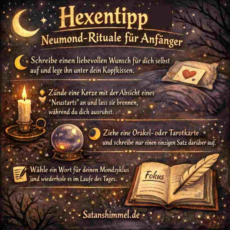 Mehr über den Artikel erfahren 6 Neumond Rituale
