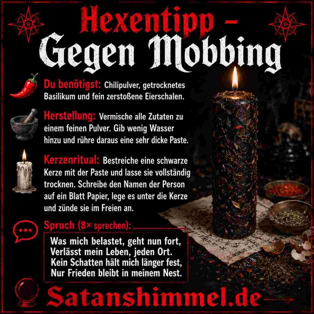 Ritual gegen Mobbing Anleitung