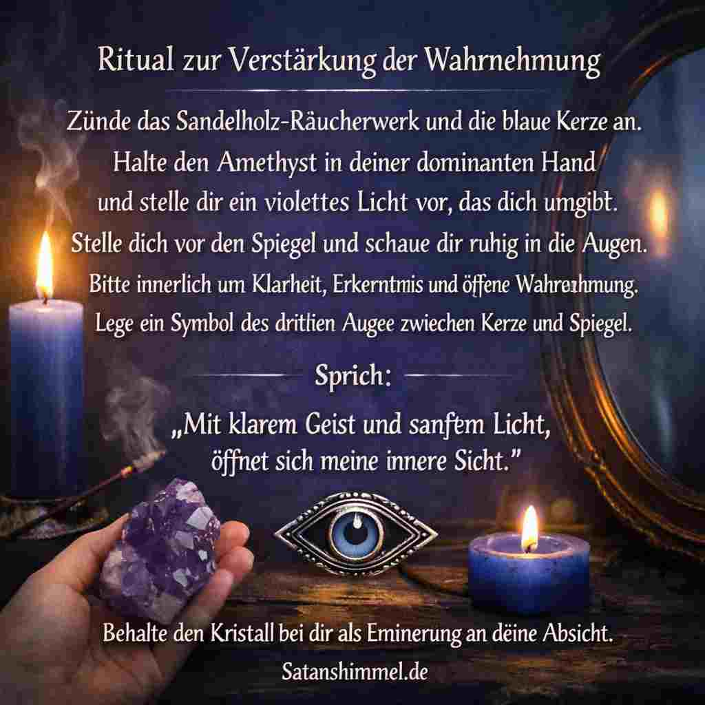 Du betrachtest gerade Ritual zur Verstärkung der übersinnlichen Wahrnehmung