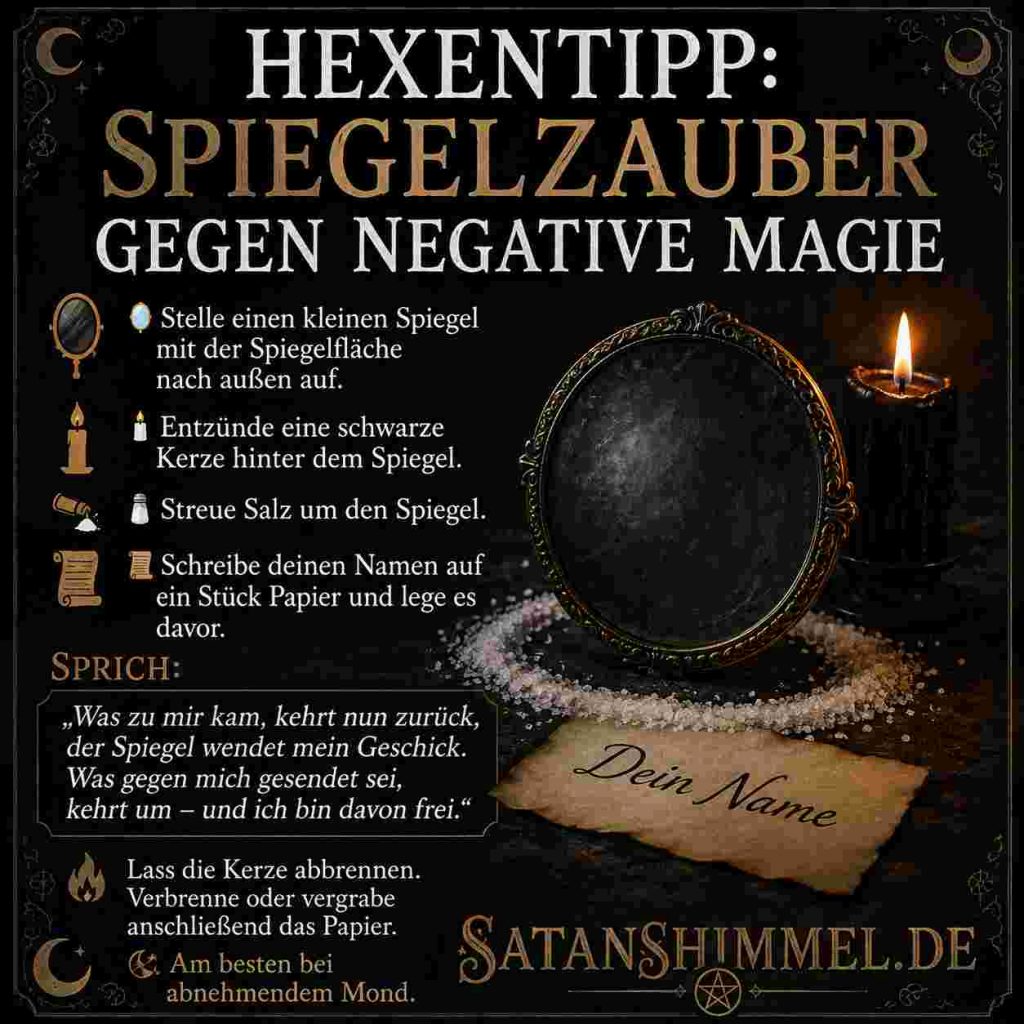 Anleitung zum Spiegelzauber