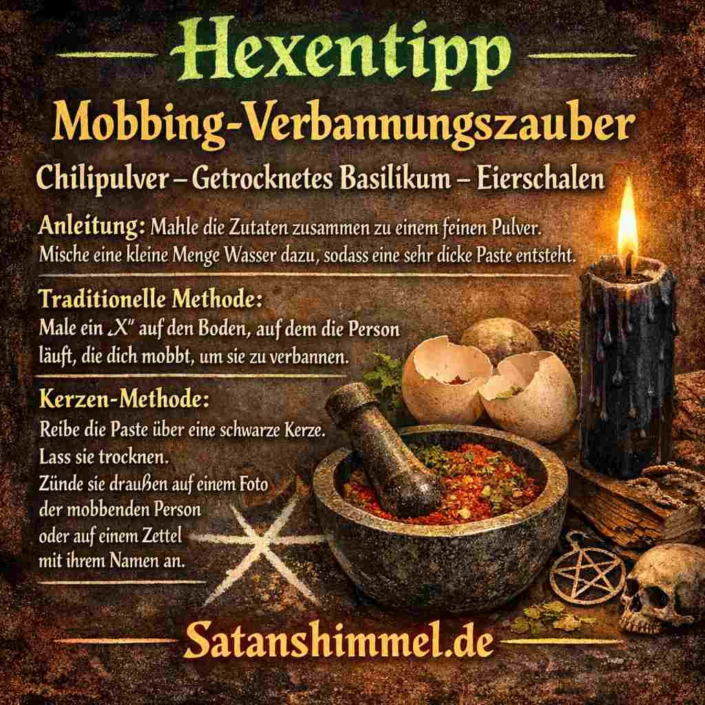 Du betrachtest gerade 2 Verbannungszauber gegen Mobbing