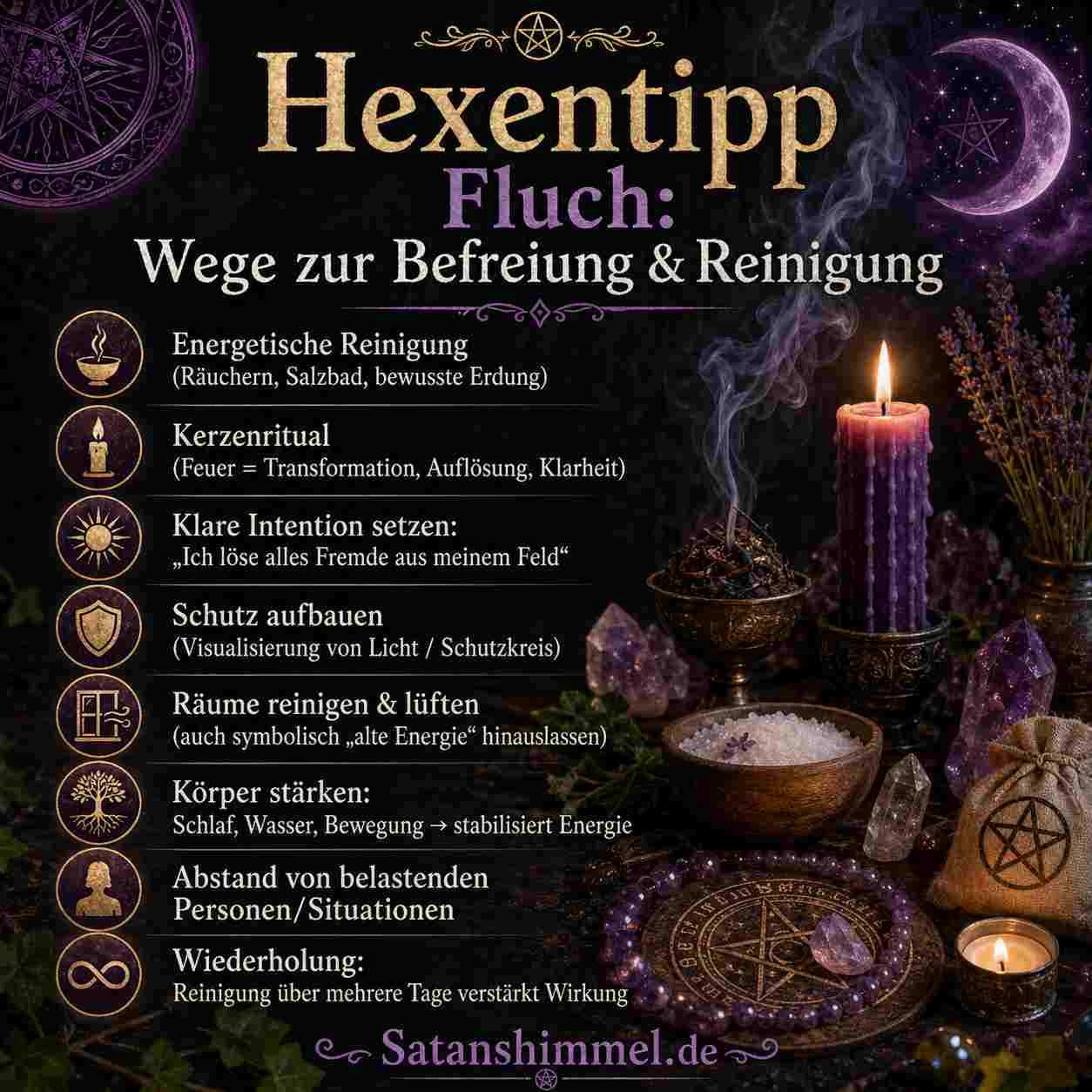 Du betrachtest gerade Schwarze Magie Fluch loswerden