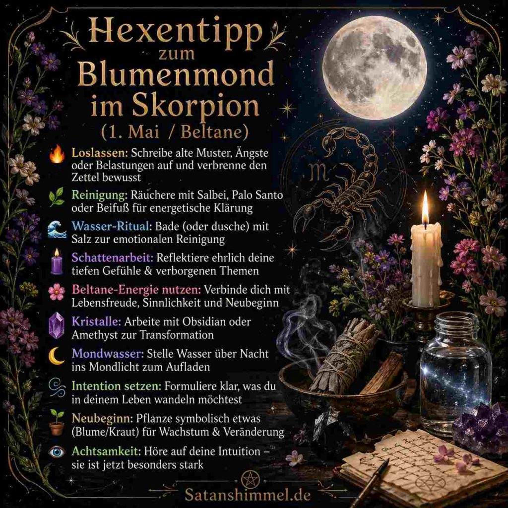 Mond im Skorpion