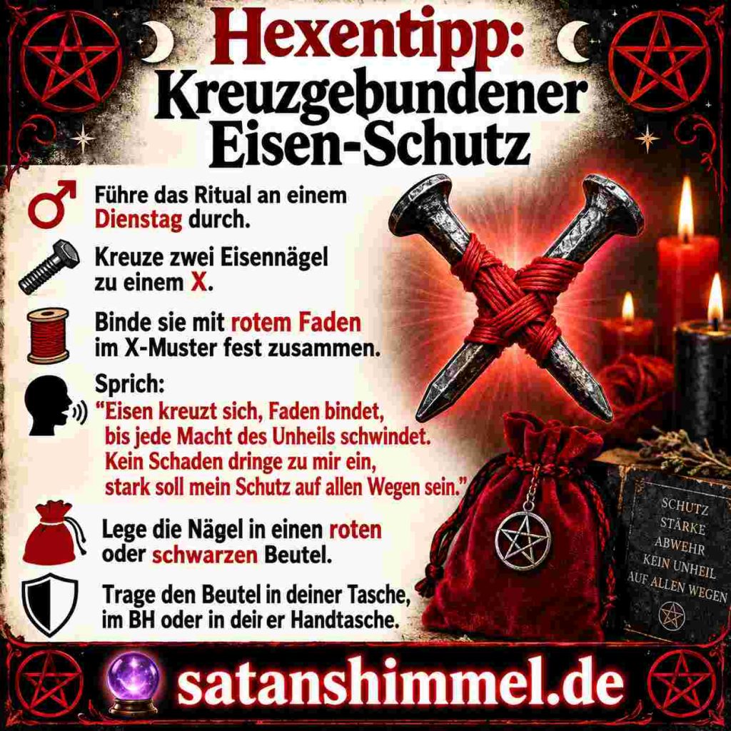 Eiesen-Schutzzauber Anleitung