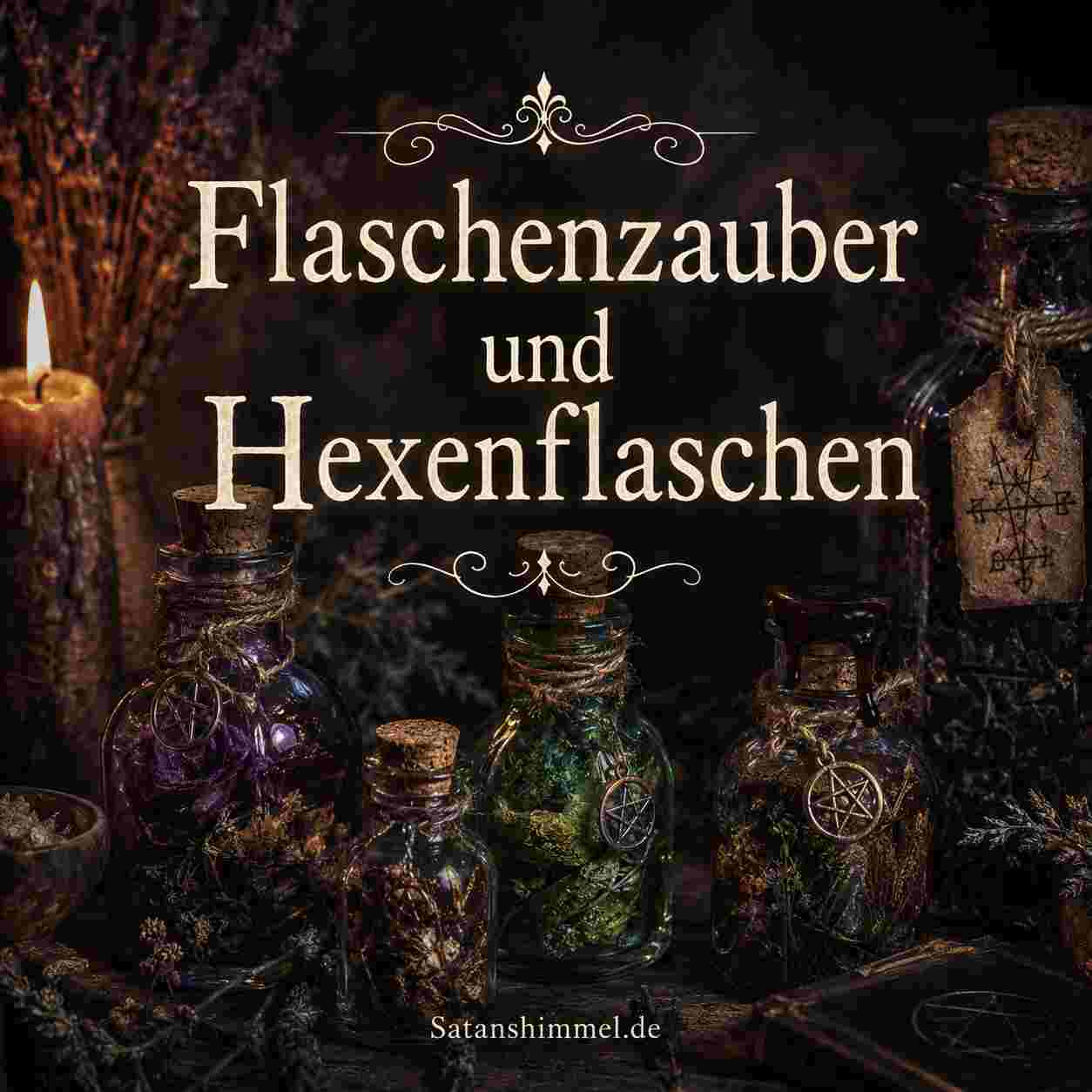Du betrachtest gerade Flaschenzauber und Hexenflaschen in der Magie