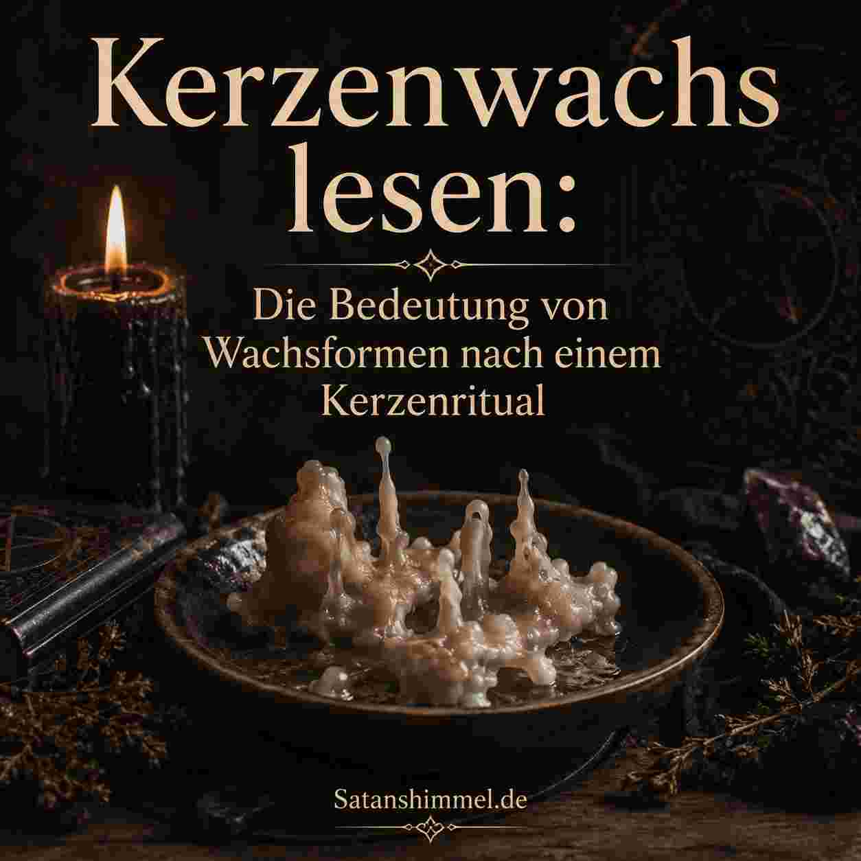 Du betrachtest gerade Kerzenwachs lesen