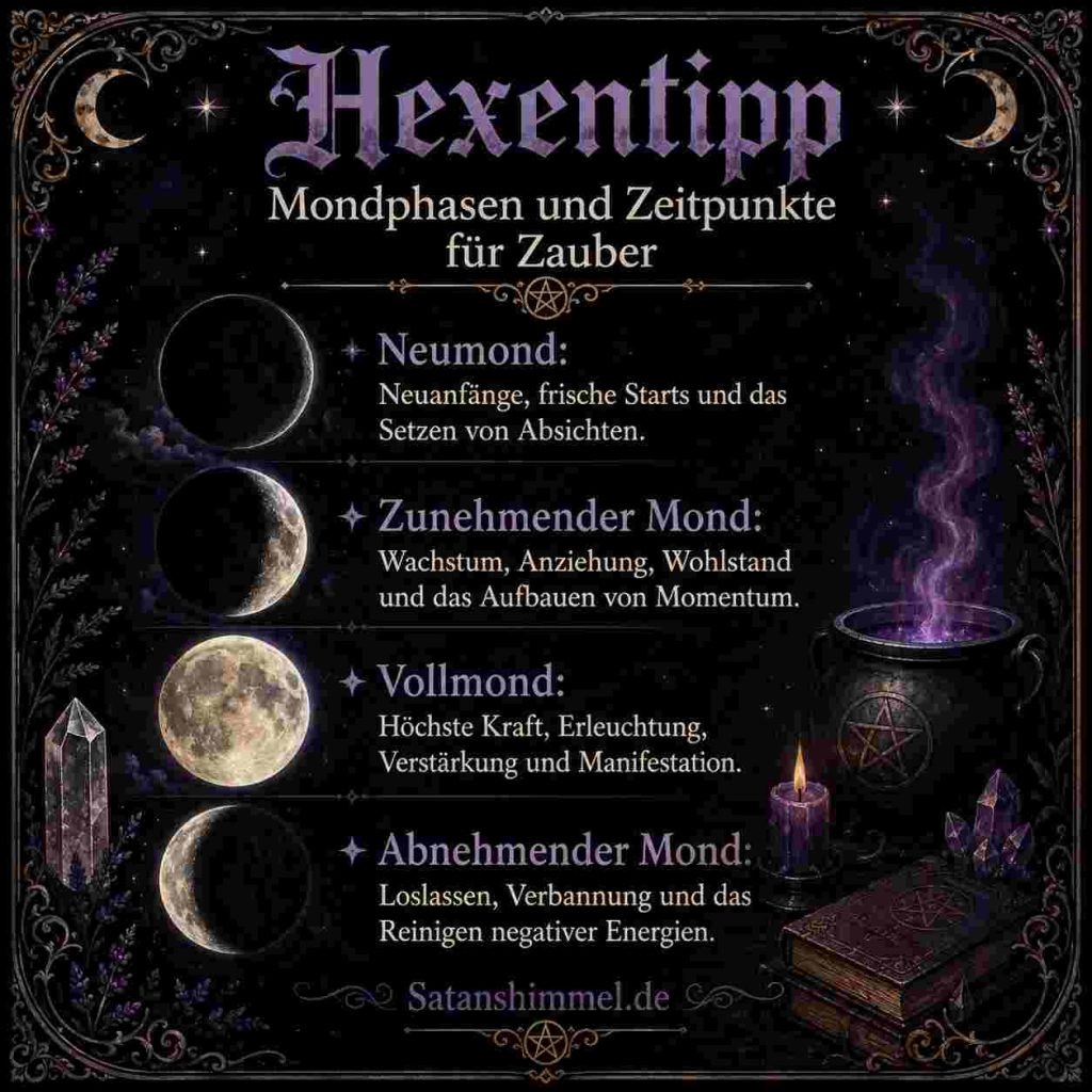 Mondphasen Rituale